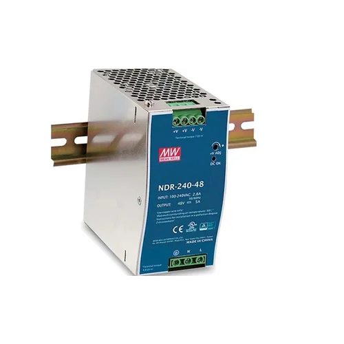 NDR-240-48 Блок питания на DIN-рейку, 48В, 5А, 240Вт Mean Well